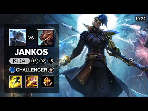 Jankos Kayn Jungle vs Udyr - EUW Challenger Patch 10 24