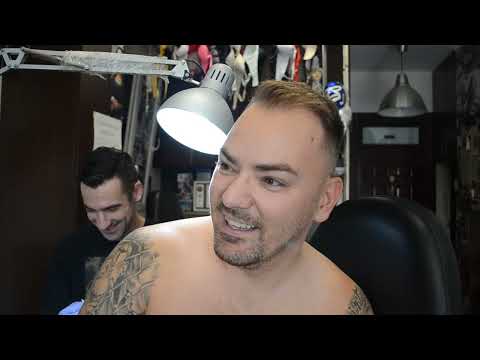 Studio Life Everest Tattoo - Artist: Dave - Dzsiiza háta calligraphy