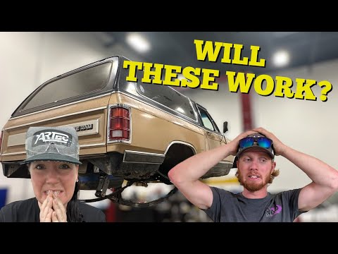 Massive Leaf Springs Finish The Ram Charger In The Rear
