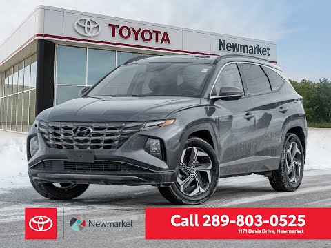 2024 Hyundai Tucson Hybrid Luxury AWD in Gray for sale at Newmarket Toyota in Newmarket, ON