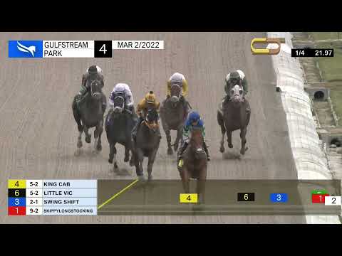 Gulfstream Park Carrera 4 - 2 de Marzo 2022