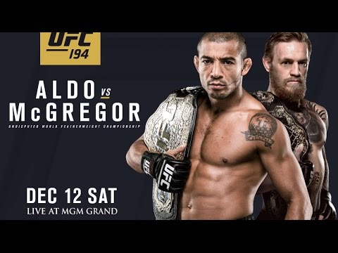 UFC 194 Aldo vs McGregor EA Sports UFC Simulation