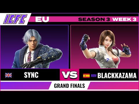 Blackkazama (Asuka) vs Sync (Lee) ICFC EU: Season 3 Week 3 - Grand Finals