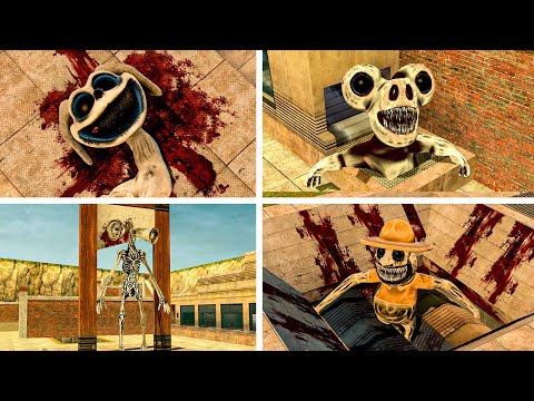 NEW ZOONOMALY SIREN HEAD AND ALL MONSTER FAMILY TORTURE!! (Garry's Mod)