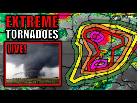 The Extreme Tornado Outbreak of March 31st, 2023 (Twin Tornadoes Caught on Camera)