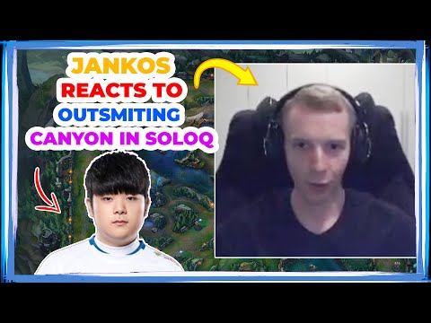 Jankos Reacts to OUTSMITING DK CANYON in Korean SoloQ 👀