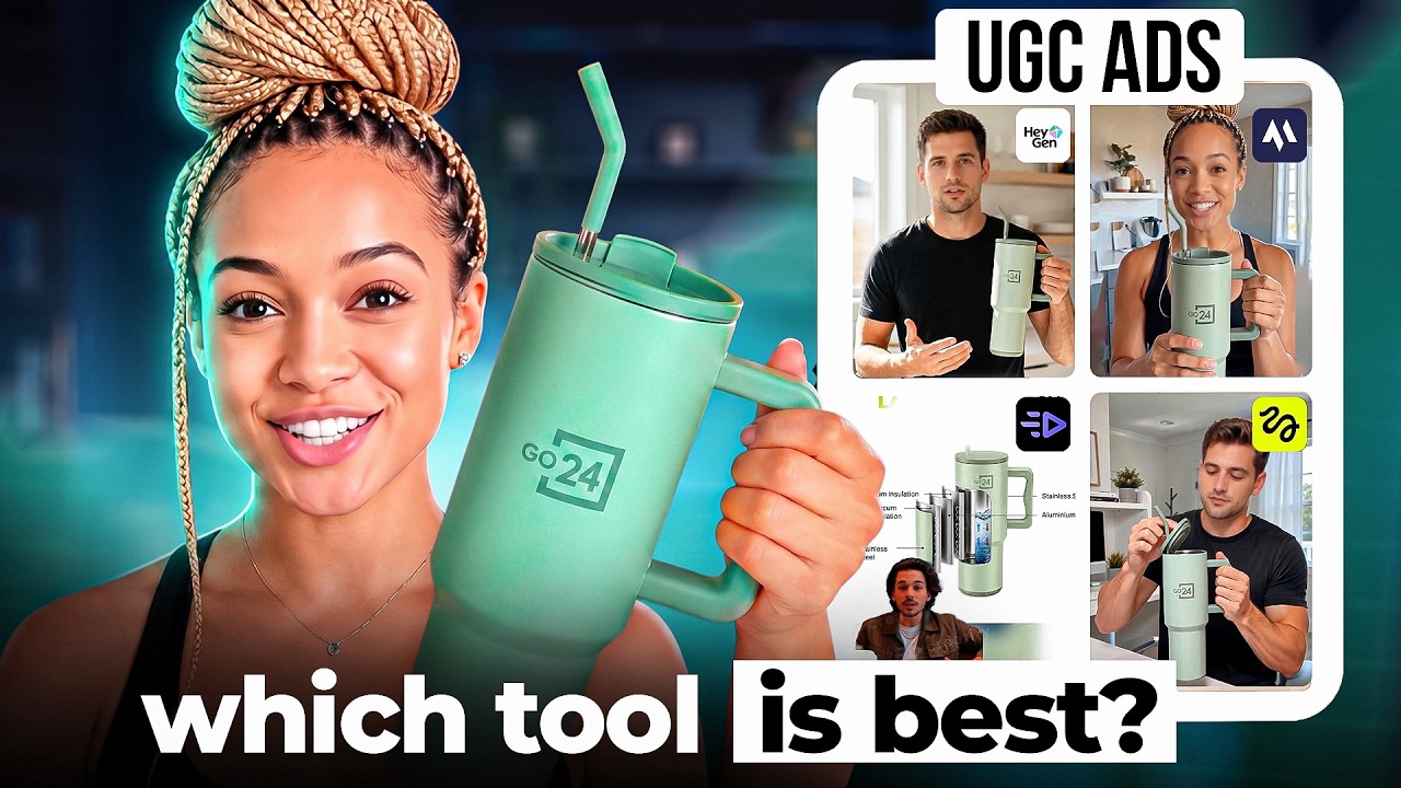 I Tested 4 UGC Video Ad Generators - Which One Is Actually Best?