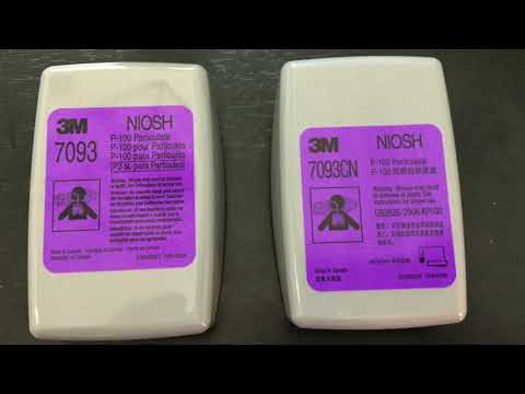 3M 7093 vs 3M 7093CN purchased on Amazon