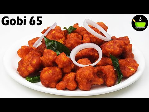 Gobi 65 | Crispy Cauliflower Fry Recipe | Cauliflower 65 Restaurant Style | How to make Gobi 65