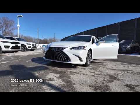 2025 Lexus ES 300h Auto in White for sale at Ken Shaw Lexus in Toronto, ON