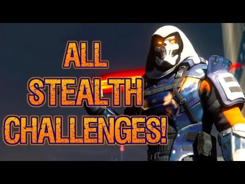 Spider Man PS4 All Taskmaster Stealth Challenges Ultimate Level