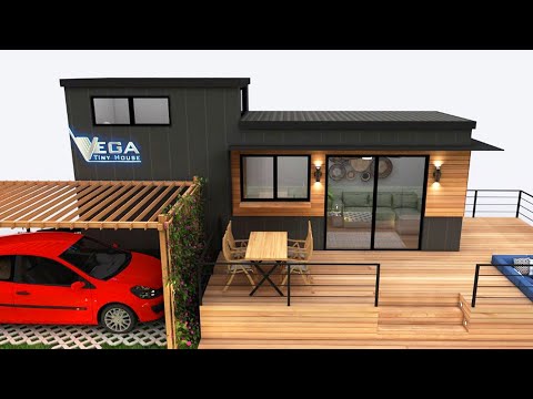 The Most Beautiful Floor Plan Vista Tiny House by Vega Plus