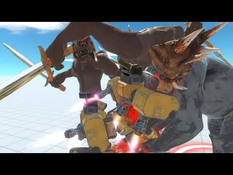 author unit test | vs Goro the giant | animal revolt battle simulation