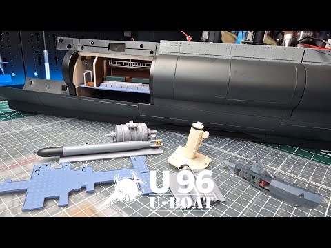 Build the 1:48 Scale U96 U-Boat - Pack 22 - Stages 85-88