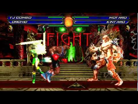 Tj Combo & Orchid vs Kintaro & Motaro