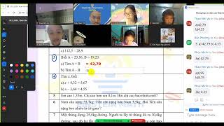 5T3. Buổi 8. Cộng trừ số thập phân | ToanETM-0869386673