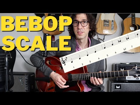 The BEBOP SCALE on Guitar! Jazz Guitar Lesson