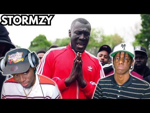 Americans First Reaction To STORMZY - SHUT UP