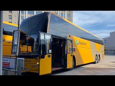 Stagecoach Bluebird • Volvo B11RT Plaxton Elite Interdeck • 54252 YX65ZKN • Route X65