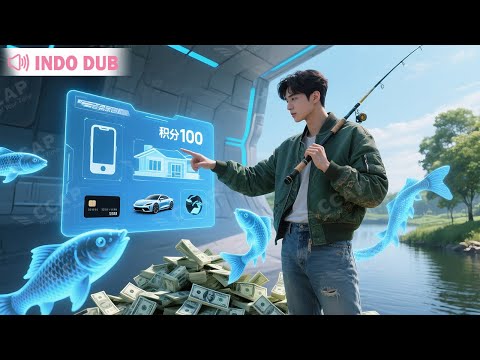 Pria miskin didorong sungai oleh ibu mertua,tak sengaja dapat sistem memancing ajaib jadi miliarder