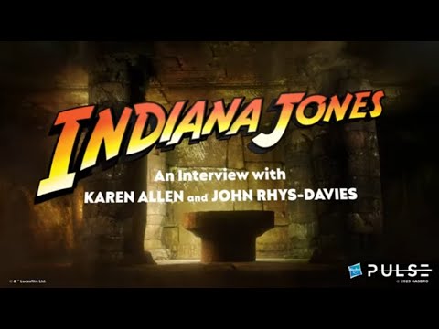 Hasbro Pulse | Hasbro Indiana Jones Unboxing | Interview with Karen Allen &amp; John-Rhys-Davies