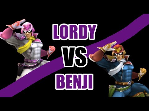 Lordy (Captain Falcon) vs Benji (Captain Falcon) Money Match [Project M]