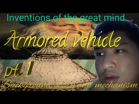 Great mind,leonardo da vinci tank invention