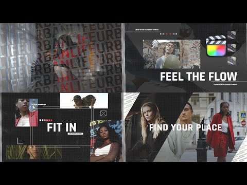 Big City Vibes Modular Template for Apple Motion & Final Cut Pro - MotionVFX