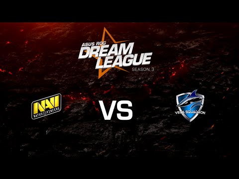 Na'Vi vs. Vega - League Play Game 2 - ASUS ROG DreamLeague Season 3
