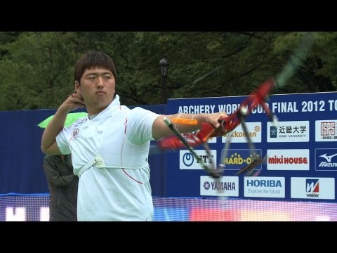 Brady Ellison v Kim Woojin – recurve men’s gold final | Tokyo 2012 Archery World Cup Final