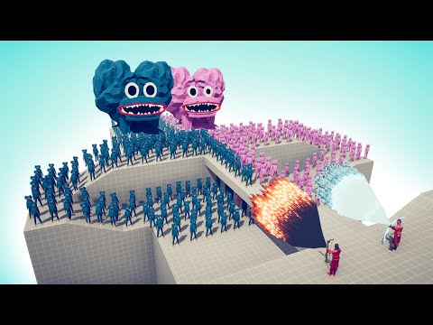 100x POPPY PLAYTIME + GIANTS vs 2x EVERY GOD - TABS | Totally Accurate Battle Simulator