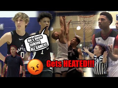 Jaxon Williams & Corey Sawyer GETS HEATED! Crazy Close GAME!!!