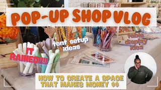 Spring Pop-Up Market | How to setup your tent so people want to shop your products #popup