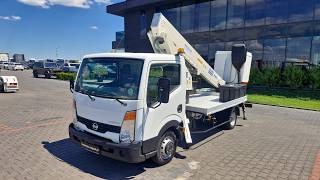 Nissan CABSTAR / PODNOŚNIK KOSZOWY / ZWYŻKA 16,2 METRÓW / GSR E160T / Arbeitsbühne-LKW kaufen - Bild 4 | Machineryline LI Nissan CABSTAR / PODNOŚNIK KOSZOWY / ZWYŻKA 16,2 METRÓW / GSR E160T / Arbeitsbühne-LKW | Bild 4 - Machineryline