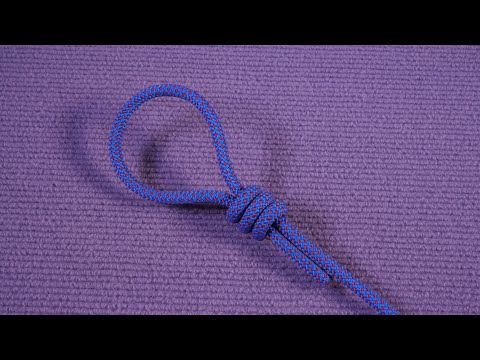 Två snabba knutar, knutna