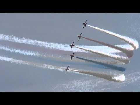 the red arrows at sunderland international airshow 2013