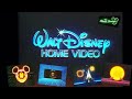 Walt Disney Home Video Japanese Laserdisc Intro 4K