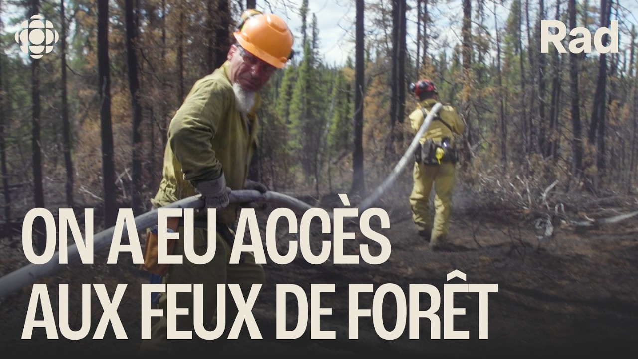 Trois jours dans les feux de forêt avec les pompiers de la SOPFEU | Terrain | Rad