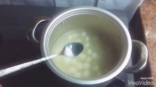 How I made trân châu