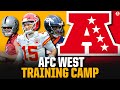 AFC West Training Camp PREVIEW: Biggest STORYLINES + Odds to WIN | CBS Sports HQ