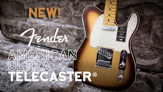 Video thumbnail for The New Fender American Ultra Telecaster by Corner Music