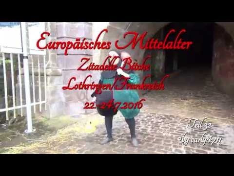 Europäisches Mittelalter Zitadelle Bitche Lothringen Frankreich 23.7.2016 Ser T32