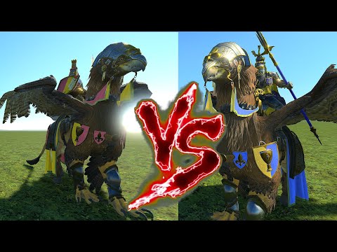 Henri le Massif VS Alberic de Bordeleaux. Total War Warhammer 3