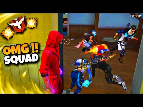 🔥”SOLO VS SQUAD IN CLOCK TOWER”😨 Very Intense Gameplay | VISHESH FF - Free Fire !!