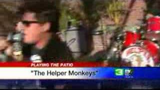 Helper Monkeys Appearing At Cesar Chavez Plaza