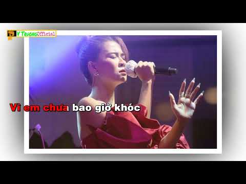Karaoke | Vì Em Chưa Bao Giờ Khóc - Hà Nhi | Beat Piano
