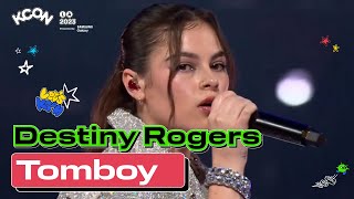 Download lagu [KCON LA 2023] Destiny Rogers - Tom boy | Mnet 230928 방송 mp3