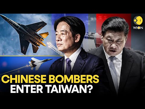 China-Taiwan Tensions LIVE: China Sends BOMBERS Near Taiwan! Pacific On Edge | WION