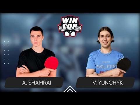 12:15 Andrii Shamrai - Valentyn Yunchyk West 2 WIN CUP 12.06.2024 | TABLE TENNIS WINCUP