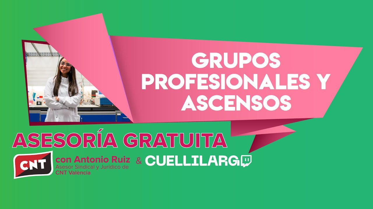 Grupos profesionales y ascensos
